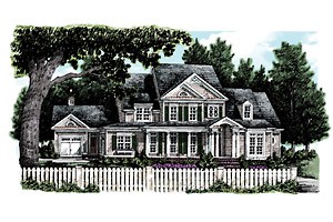  Southern Living custom home plan -  Baldwin Farm