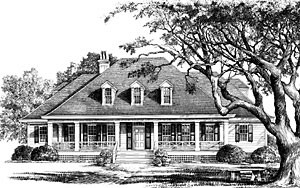  Southern Living custom home plan - Bayou Cottage
