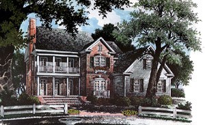  Southern Living custom home plan - Bienville