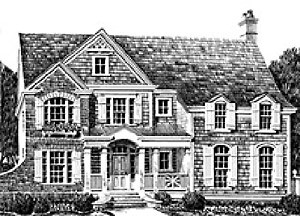  Southern Living custom home plan - Edmond Place