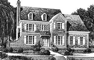  Southern Living custom home plan - Tally House
